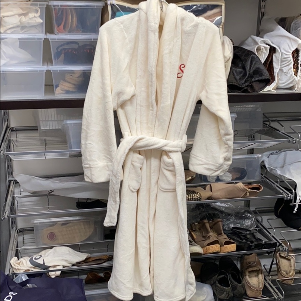Soft Robe with letter S